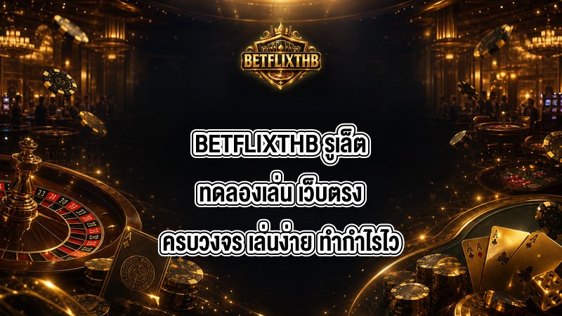 BETFLIXTHB รูเล็ตทดลองเล่น